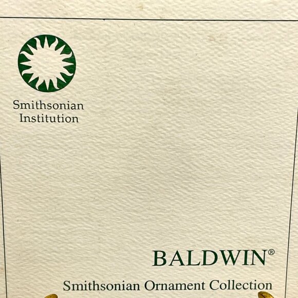 GIRL ON SLED 7106.010 1999 Smithsonian Post Card Collection Baldwin Ornament VTG - Picture 6 of 8